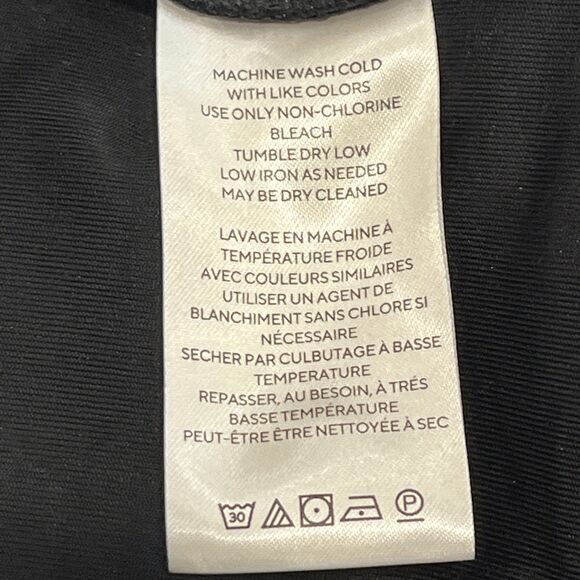 Free People NEW XS Terese Top Black Velvet Cropped Tie Smocked Neck Short Sleeve - Picture 11 of 12